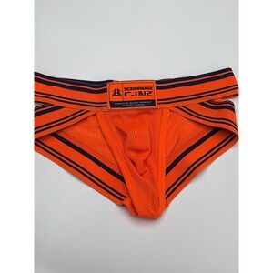 C-IN2‎ Scrimmage Men's Orange Athletic Jockstrap Support Mesh Performance Small